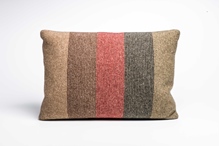 Picture of Large Cushion Tobasco/Olive Deck