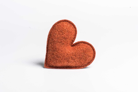 Picture of Lavender Heart Safflower/Grey