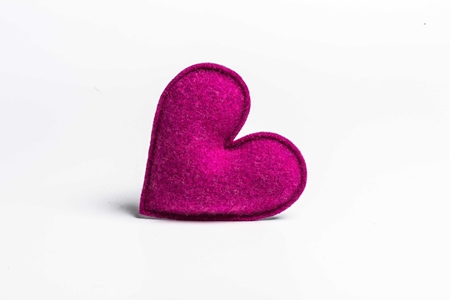 Picture of Lavender Heart Cyclamen/Grey