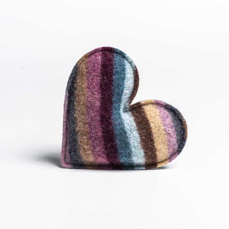 Picture of Striped Lavender Heart Opal/Tyrion Multi Stripe